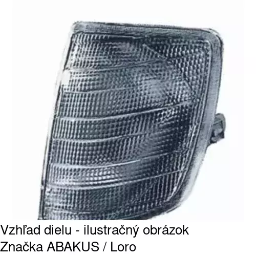 Predná smerovka 501419-E /POLCAR/ - obr. 3