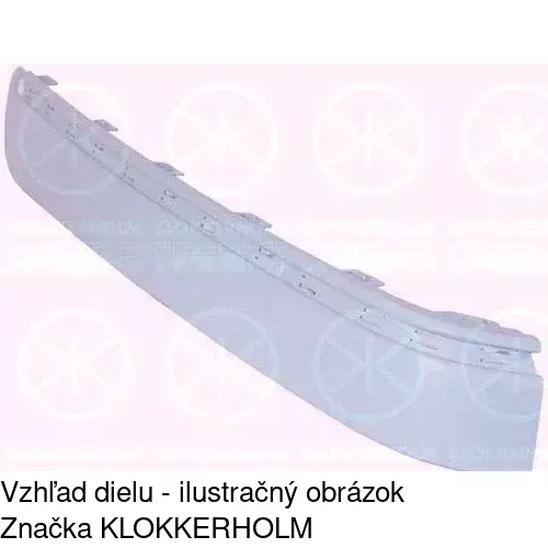 Lišta nárazníka 50159613 /POLCAR/