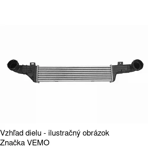 Chladiče vzduchu (Intercoolery) 5015J8-2 /POLCAR/ - obr. 1