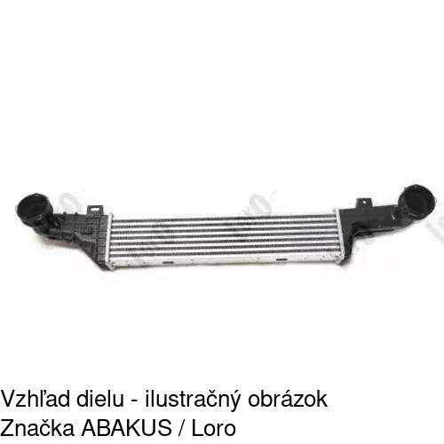 Chladiče vzduchu (Intercoolery) 5015J8-2 /POLCAR/ - obr. 3