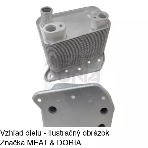 Chladiče oleja 5015L85X /POLCAR/ - obr. 2