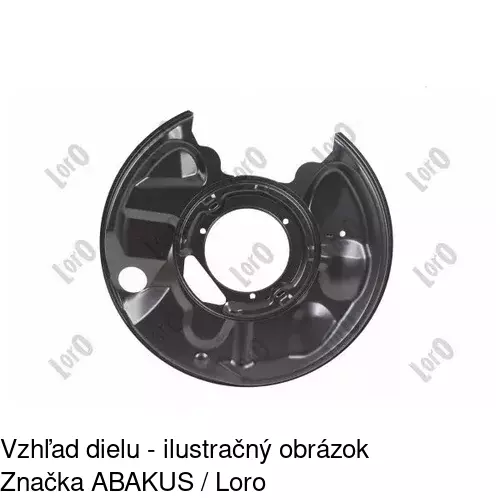 Brzdovy štít 5015OT-6 /POLCAR/ - obr. 1