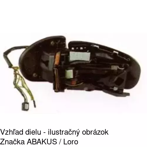 Vonkajšie zrkadlo 5016525M /POLCAR/ - obr. 1