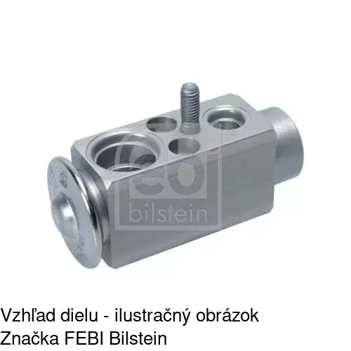 Výparník klimatizácie 5024P81X /POLCAR/ - obr. 1