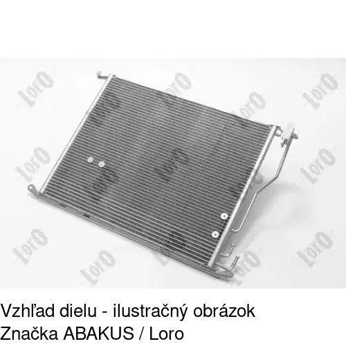 Chladiče klimatizácie 5025K8C1 /POLCAR/ - obr. 3