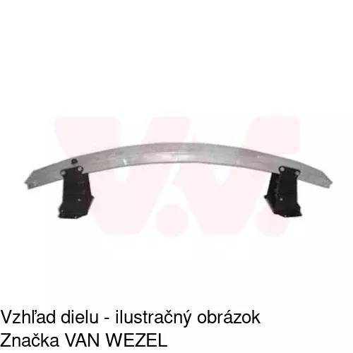 Výstuha nárazníka 503507-3 /POLCAR/