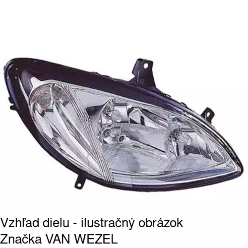 Hlavný reflektor 5040101E /POLCAR/ - obr. 5