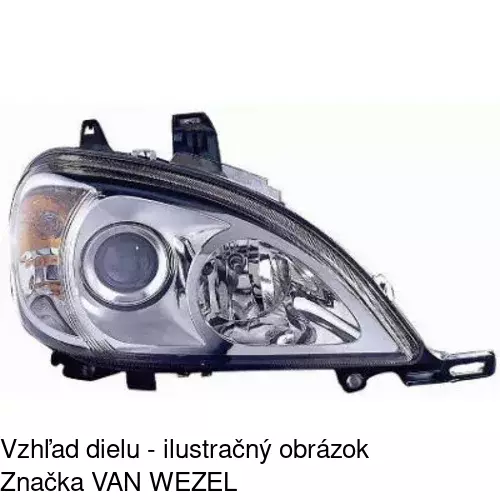 Hlavný reflektor 5044103E /POLCAR/ - obr. 3