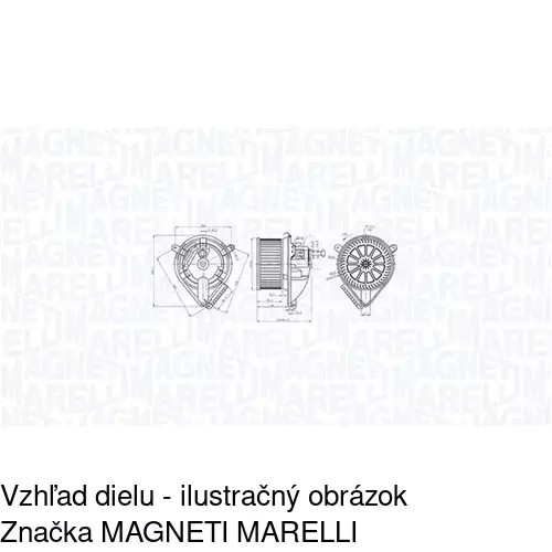Ventilátory kúrenia 5062NU-1 /POLCAR/ - obr. 2
