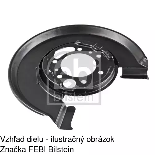 Brzdovy štít 5062OT-5 /POLCAR/ - obr. 1