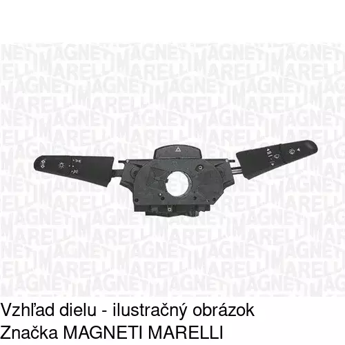 Združený prepínač POLCAR 5062PZ-2Q