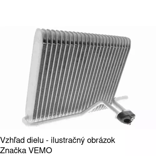 Výparník klimatizácie POLCAR 5065P8-1