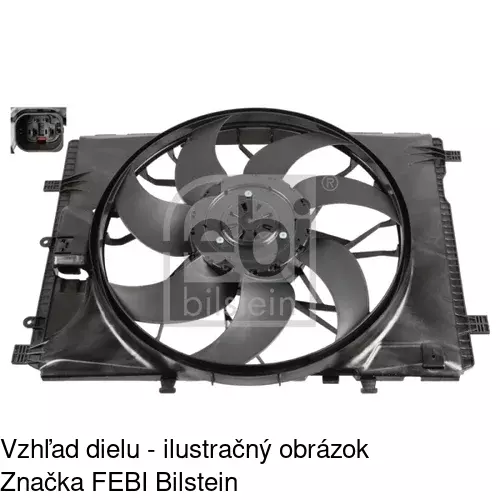 Ventilátory chladičov 507023W1 /POLCAR/ - obr. 1