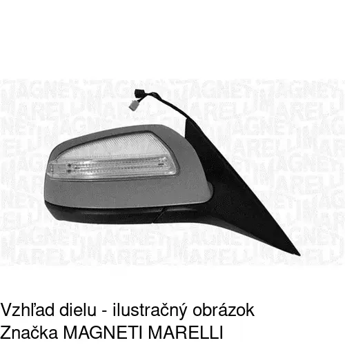 Rám vonkajšieho zrkadla 507055PX /POLCAR/ - obr. 1