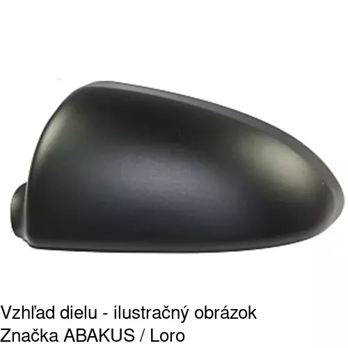 Rám vonkajšieho zrkadla 509854TE /POLCAR/ - obr. 2