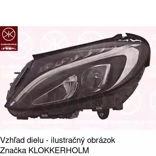 Hlavný reflektor POLCAR 50D2091U