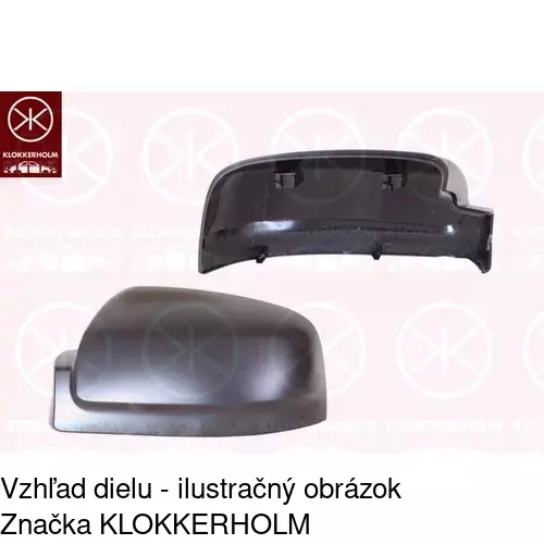 Rám vonkajšieho zrkadla 50N154TM /POLCAR/ - obr. 3