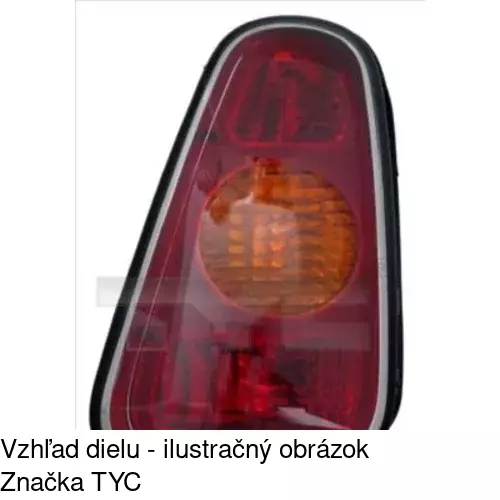 Zadné svetlo POLCAR 510188-E