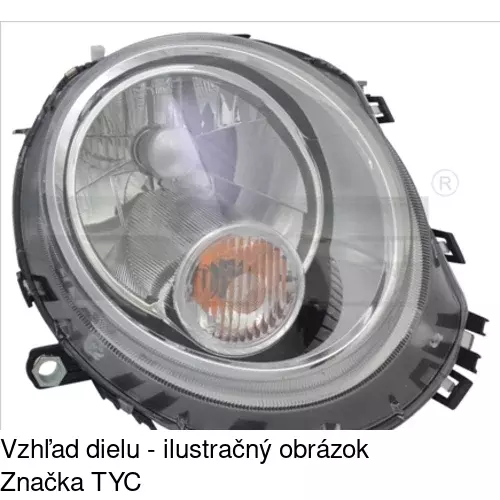 Hlavný reflektor POLCAR 5102091U