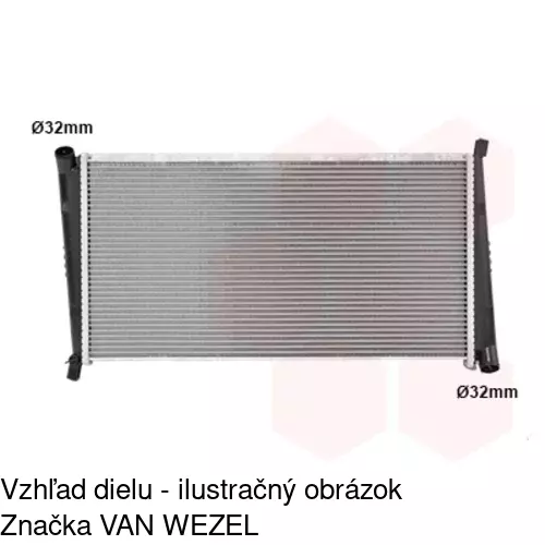 Chladiče vody 521008-4 /POLCAR/ - obr. 2