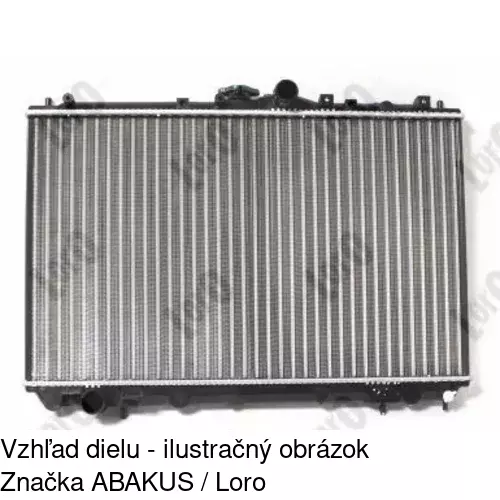 Chladiče vody 5210081K /POLCAR/ - obr. 2