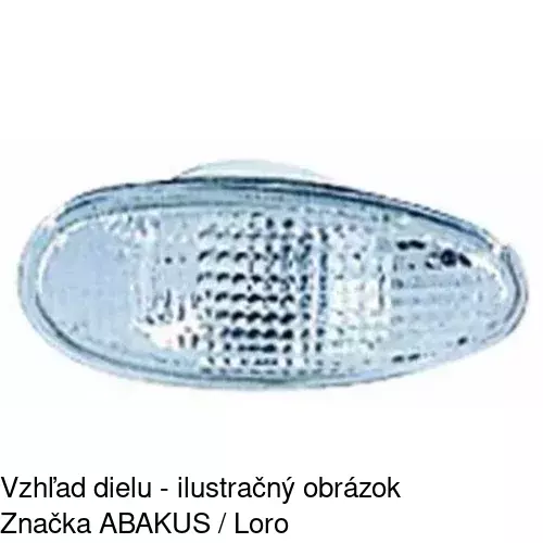 Bočná smerovka 522119-6 /POLCAR/ - obr. 1