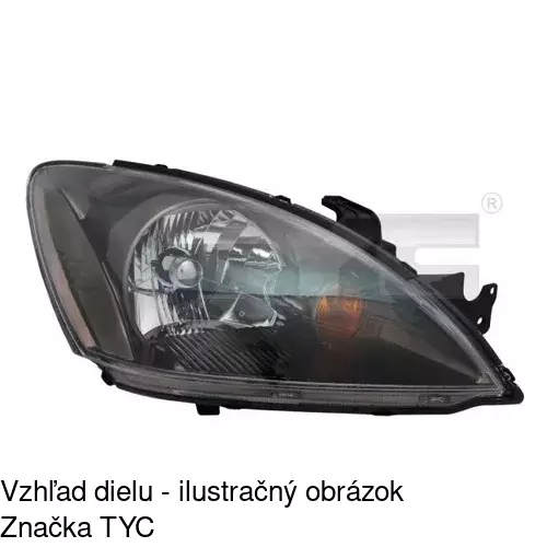 Hlavný reflektor POLCAR 5233094E