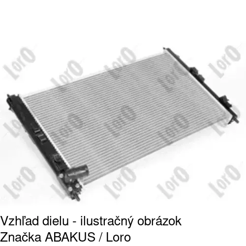 Chladiče vody 5234081K /POLCAR/ - obr. 2