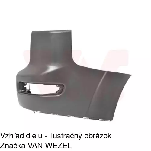 Rámik nárazníka 526698 /POLCAR/