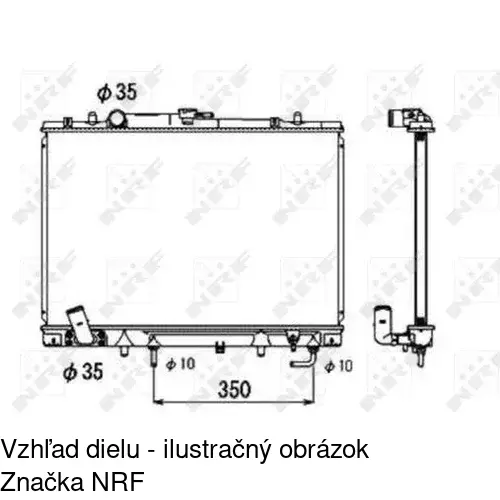 Chladiče vody POLCAR 5273082K