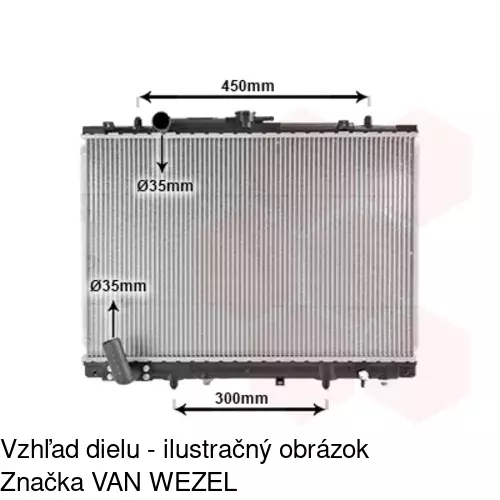 Chladiče vody 5273082K /POLCAR/ - obr. 1