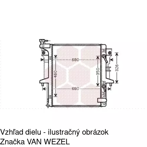 Chladiče vody 527908-5 /POLCAR/ - obr. 1