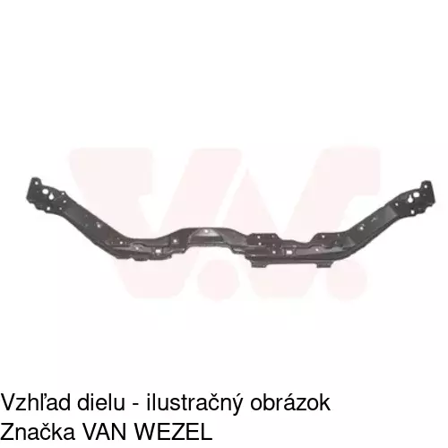 Predné čelo 550304-1 /POLCAR/
