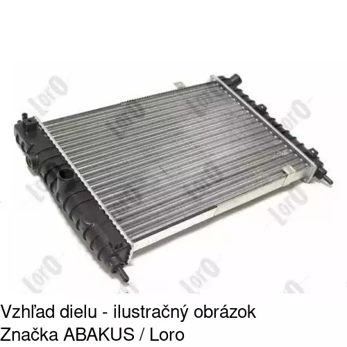 Chladiče vody POLCAR 550508-5
