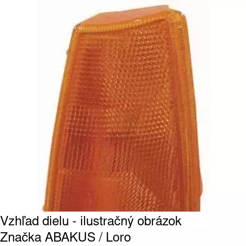Predná smerovka POLCAR 550520-E