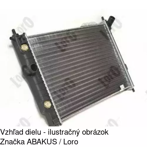 Chladiče vody 550708-6 /POLCAR/ - obr. 2