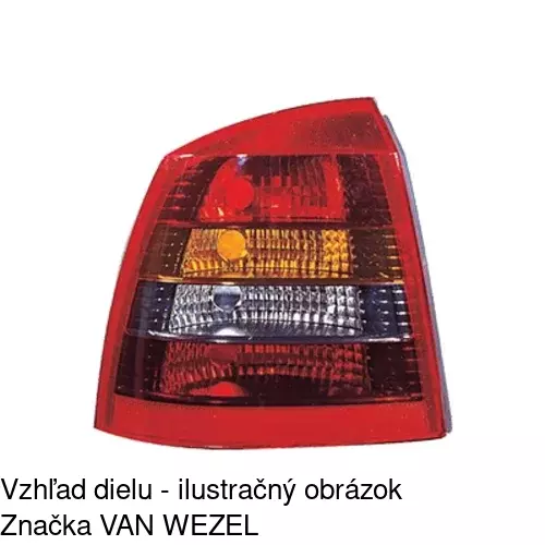 Zadné svetlo 5508874E /POLCAR/ - obr. 2