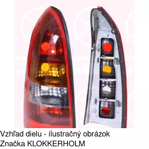 Zadné svetlo 5508885E /POLCAR/ - obr. 4