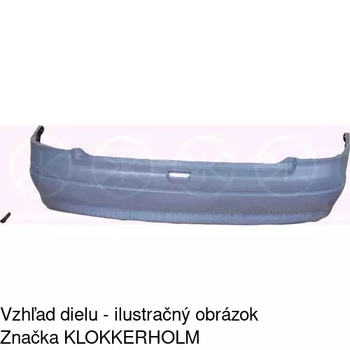 Zadný nárazník POLCAR 550896-J