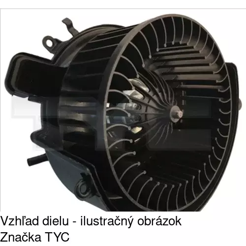 Ventilátory kúrenia POLCAR 5508NU2X