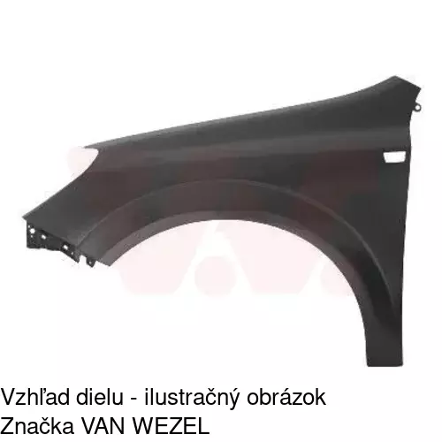Predný blatník 550901-J /POLCAR/ - obr. 2