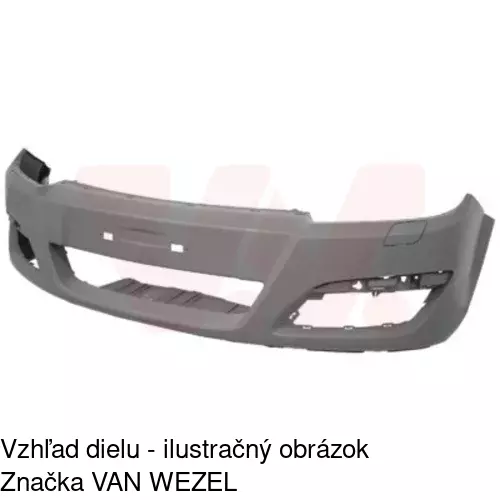 Predný nárazník 550907-2 /POLCAR/ - obr. 1