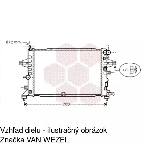 Chladiče vody 550908A5 /POLCAR/ - obr. 3