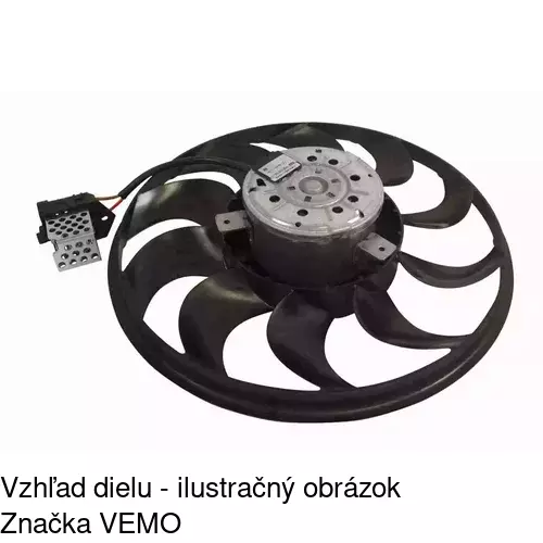 Ventilátor bez krytu / podpery 550923U9 /POLCAR/ - obr. 4
