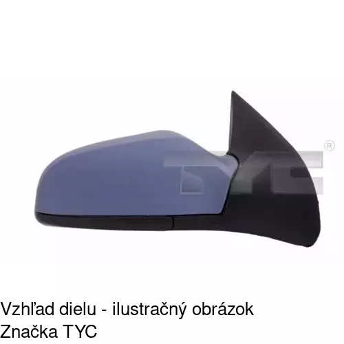 Vonkajšie zrkadlo 5509527M /POLCAR/ - obr. 4
