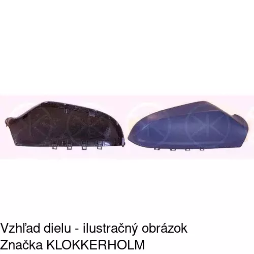Rám vonkajšieho zrkadla 550955PM /POLCAR/ - obr. 2