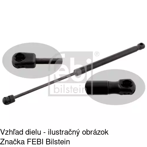 Plynová pružina 5509AB2 /POLCAR/ - obr. 1