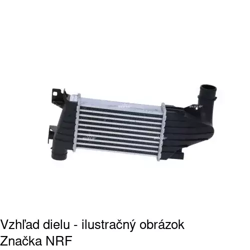 Chladiče vzduchu (Intercoolery) 5509J8-2 /POLCAR/ - obr. 1