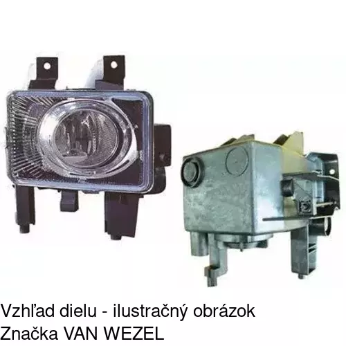 Hmlové svetlo - predné 551030-Z /POLCAR/ - obr. 5