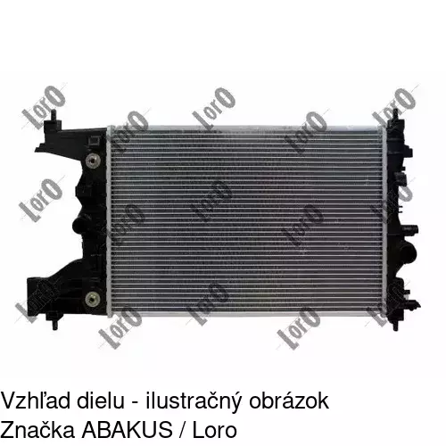 Chladiče vody 551108-5 /POLCAR/ - obr. 3